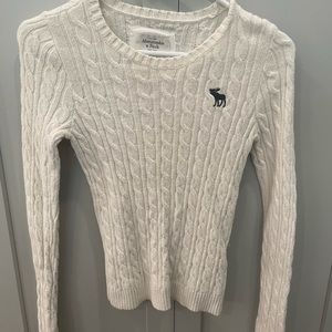 Abercrombie cable knit sweater